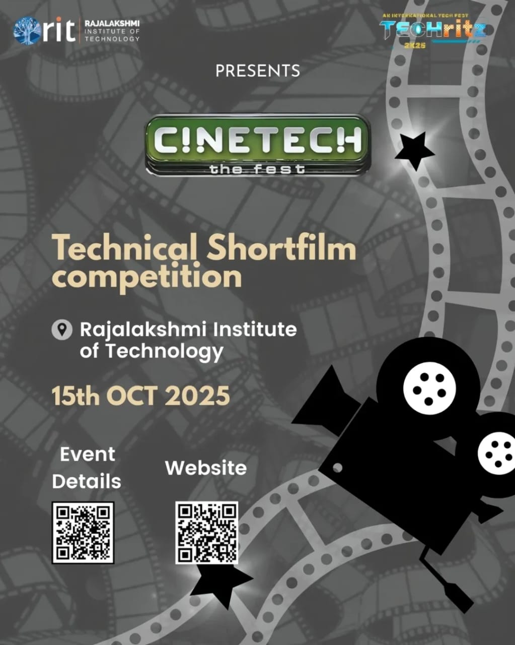 CineTech Short Film Competition poster